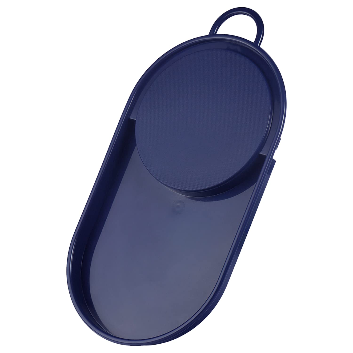 Oliveware Clap Chopping Board with Tray, BPA Free, for Meats, Salads & Fruits, Easy to Use & Clean - (Blue)