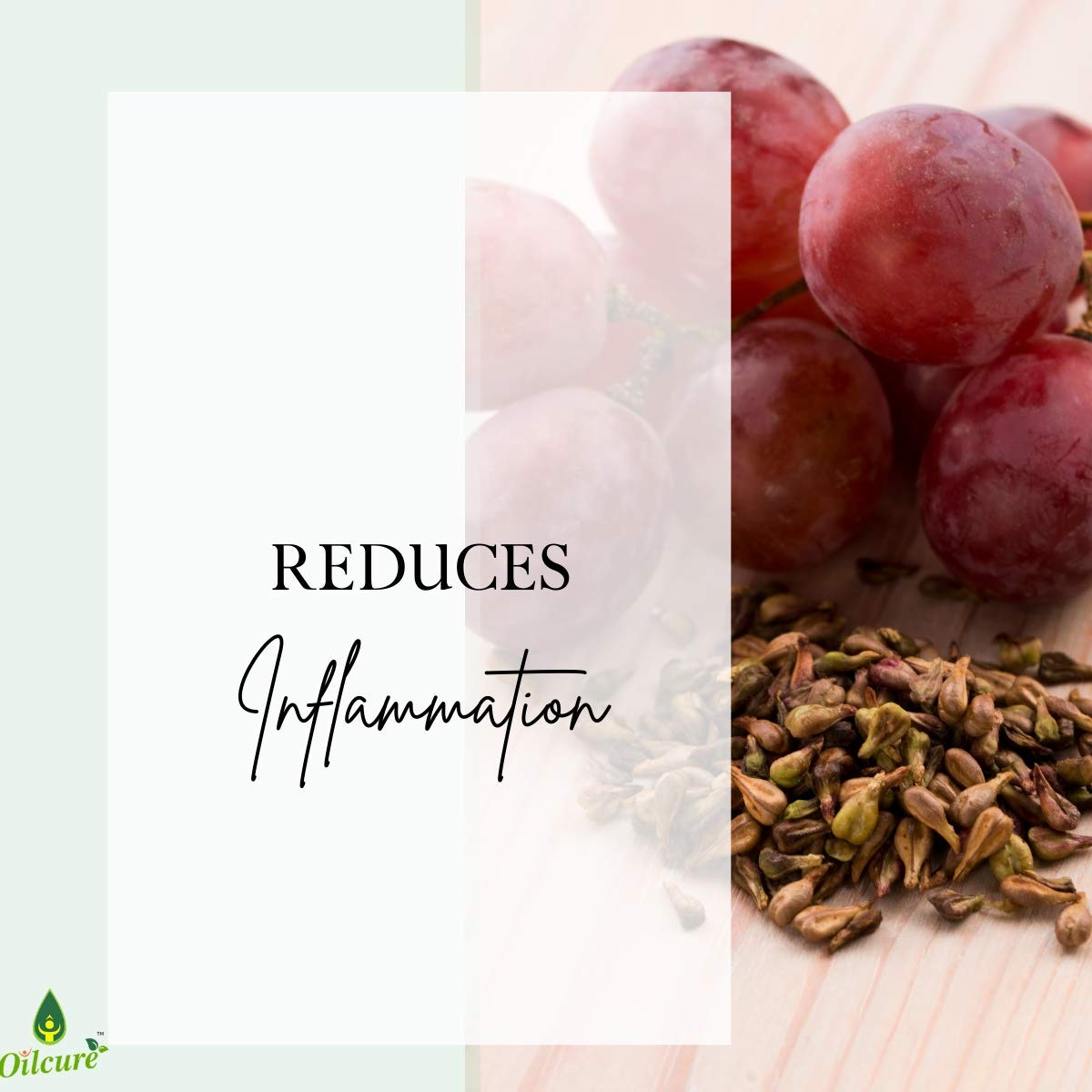 Oilcure Grape Seed Oil | 30 ml | Carrier Oil | Therapeutic Grade