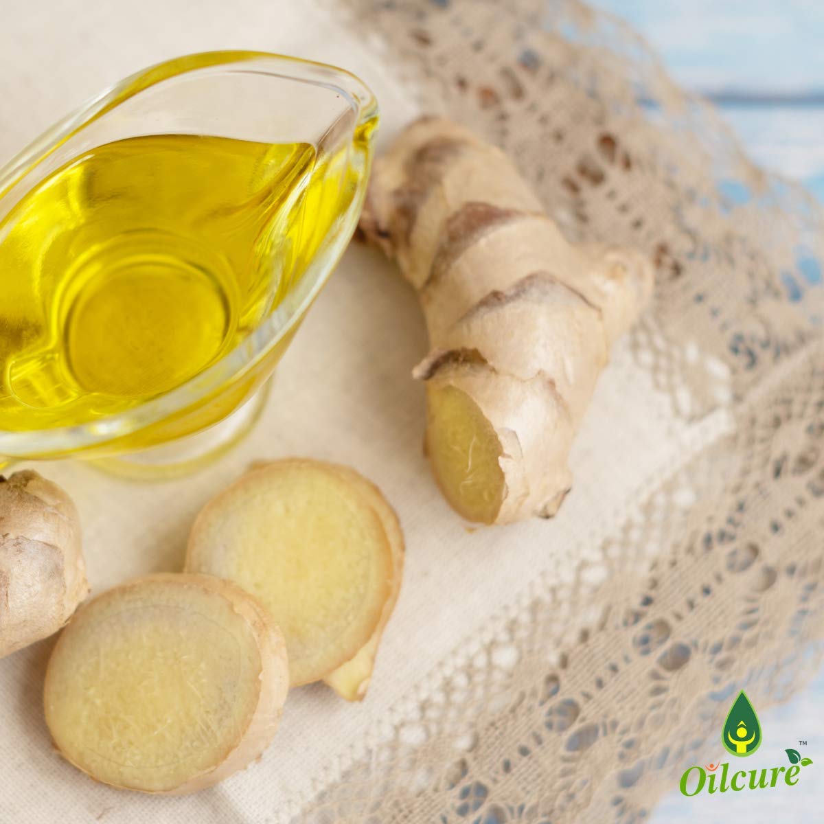 Oilcure Ginger Essential Oil | 30 ml | Pure | Undiluted