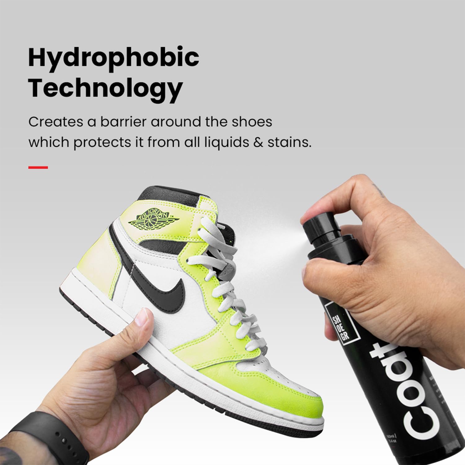 SHOEGR Supreme Shoe Cleaning Kit with Shoe Protector Spray