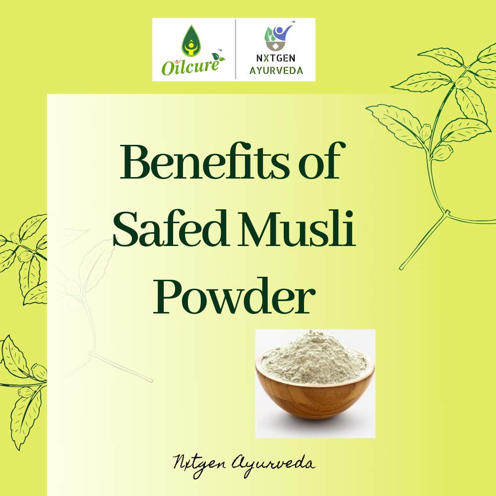 Nxtgen Ayurveda Safed Musli | White Musli Root | Chlorophytum | 100 gms