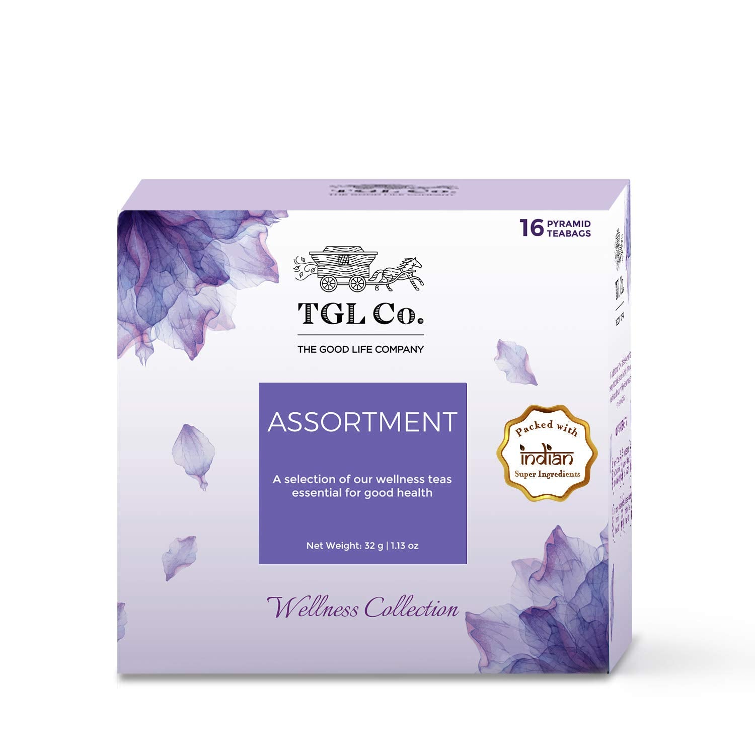Wellness - Assortment Green Tea (16 Tea Bags)