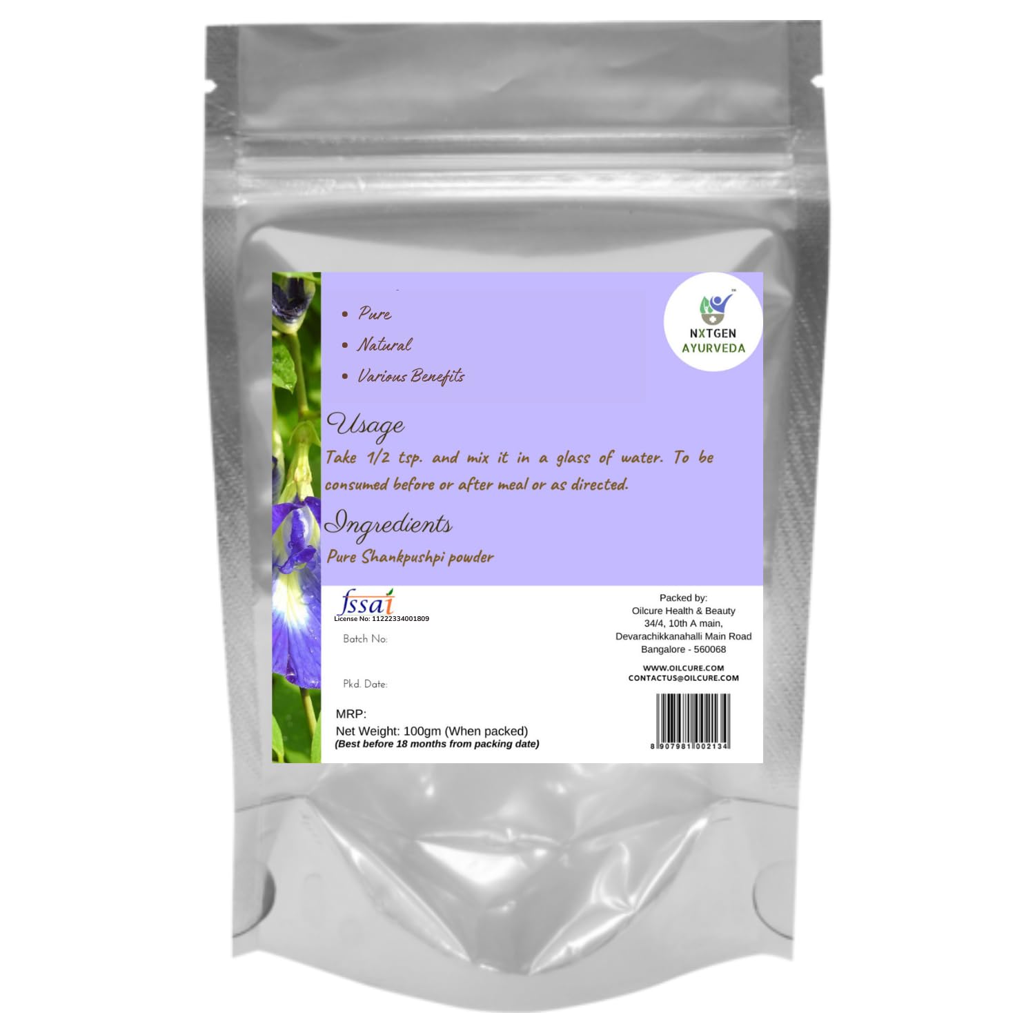 Nxtgen Ayurveda Shankhpushpi Powder