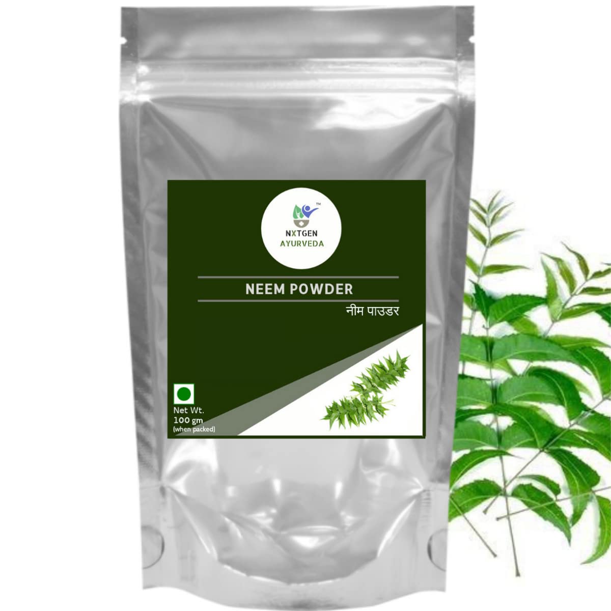 Nxtgen Ayurveda Neem Powder | 100 gm | Pure | Food Grade