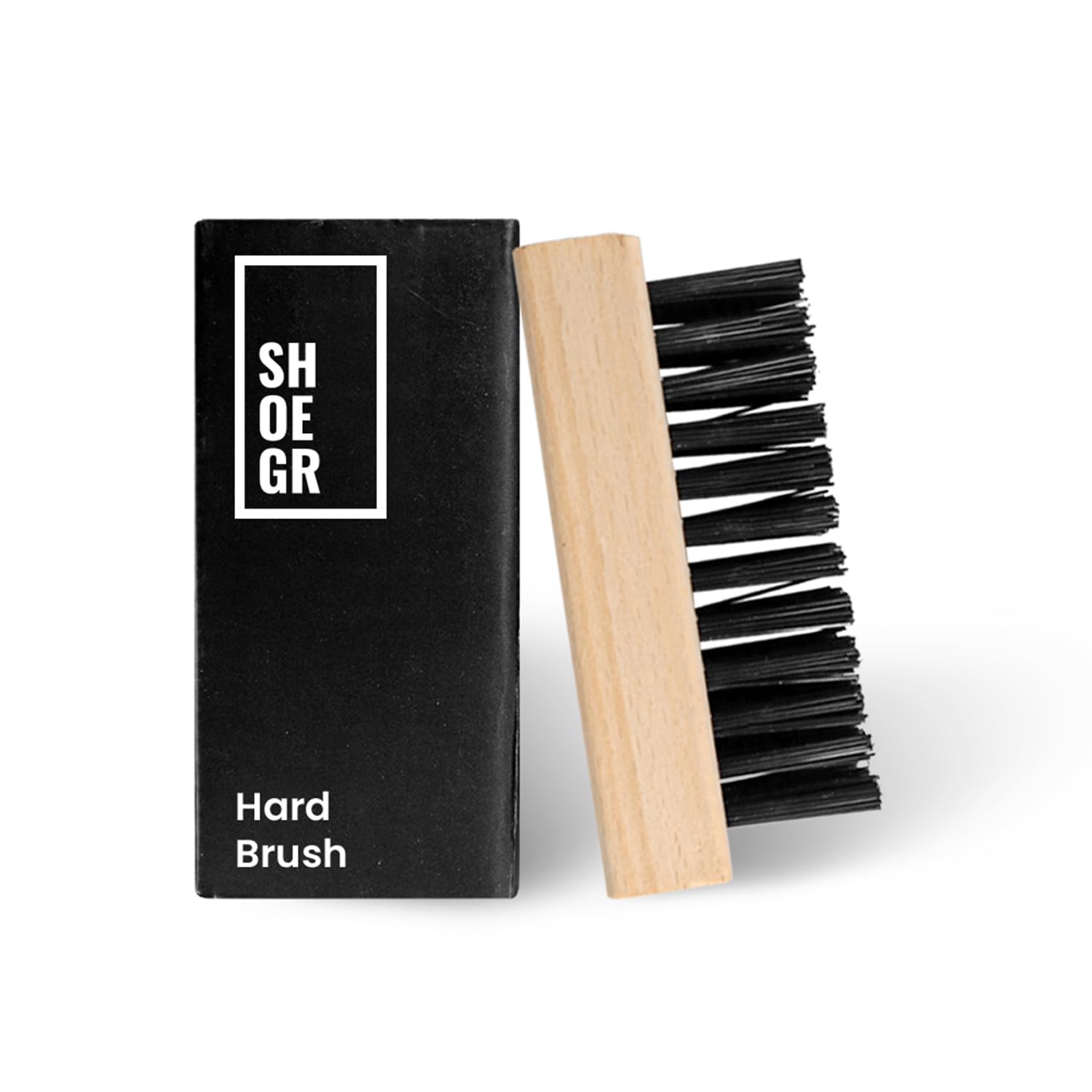 SHOEGR Shoe Brush for Proper Sneaker & Shoe Cleaning (Hard)