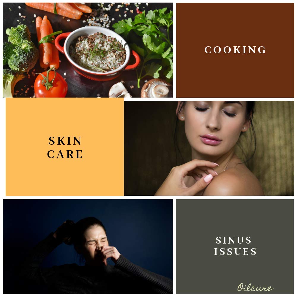 Oilcure Mustard Oil Cold Pressed 100 ml -Pack Of 3 (300 ml)