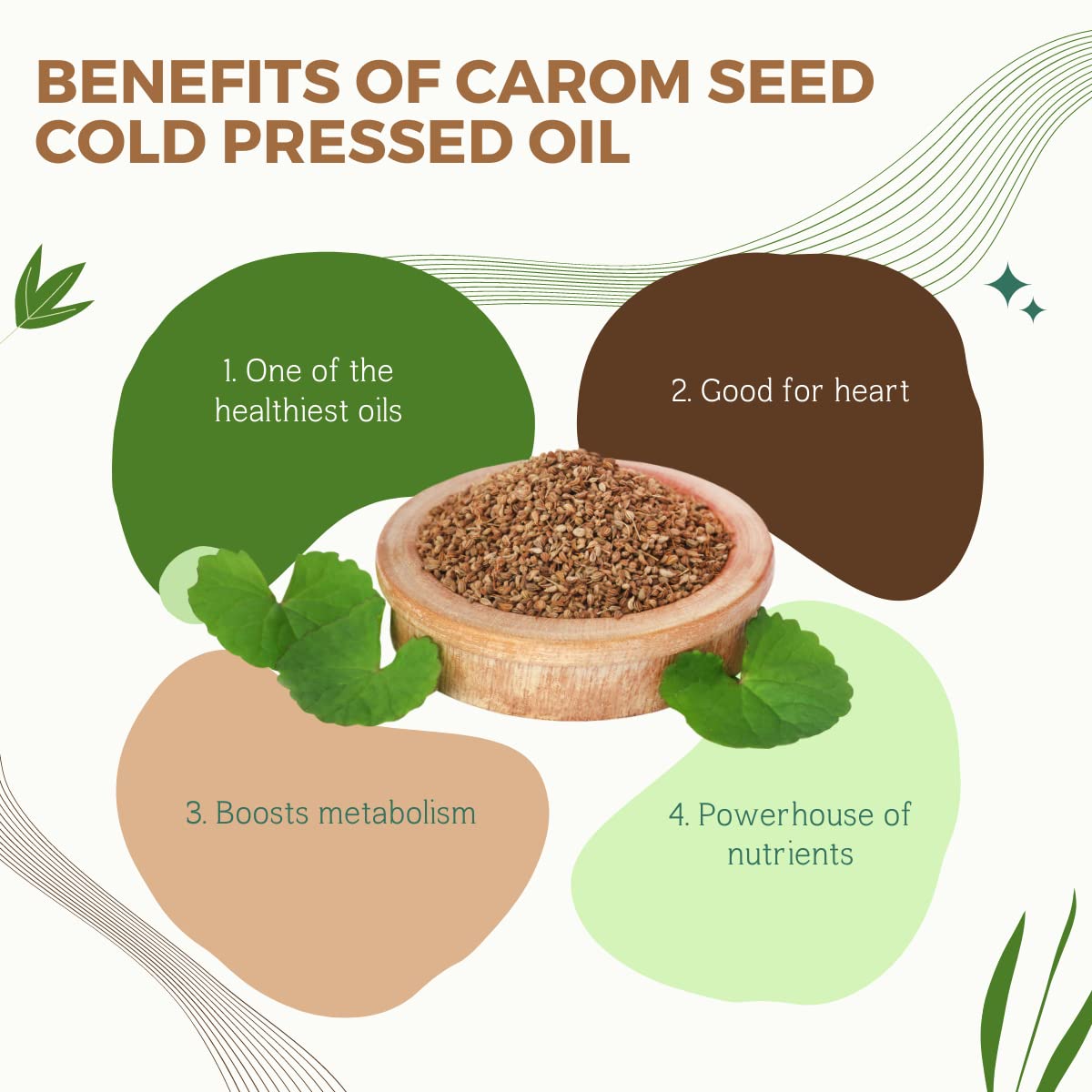 Oilcure Carom Seed Oil Cold Pressed