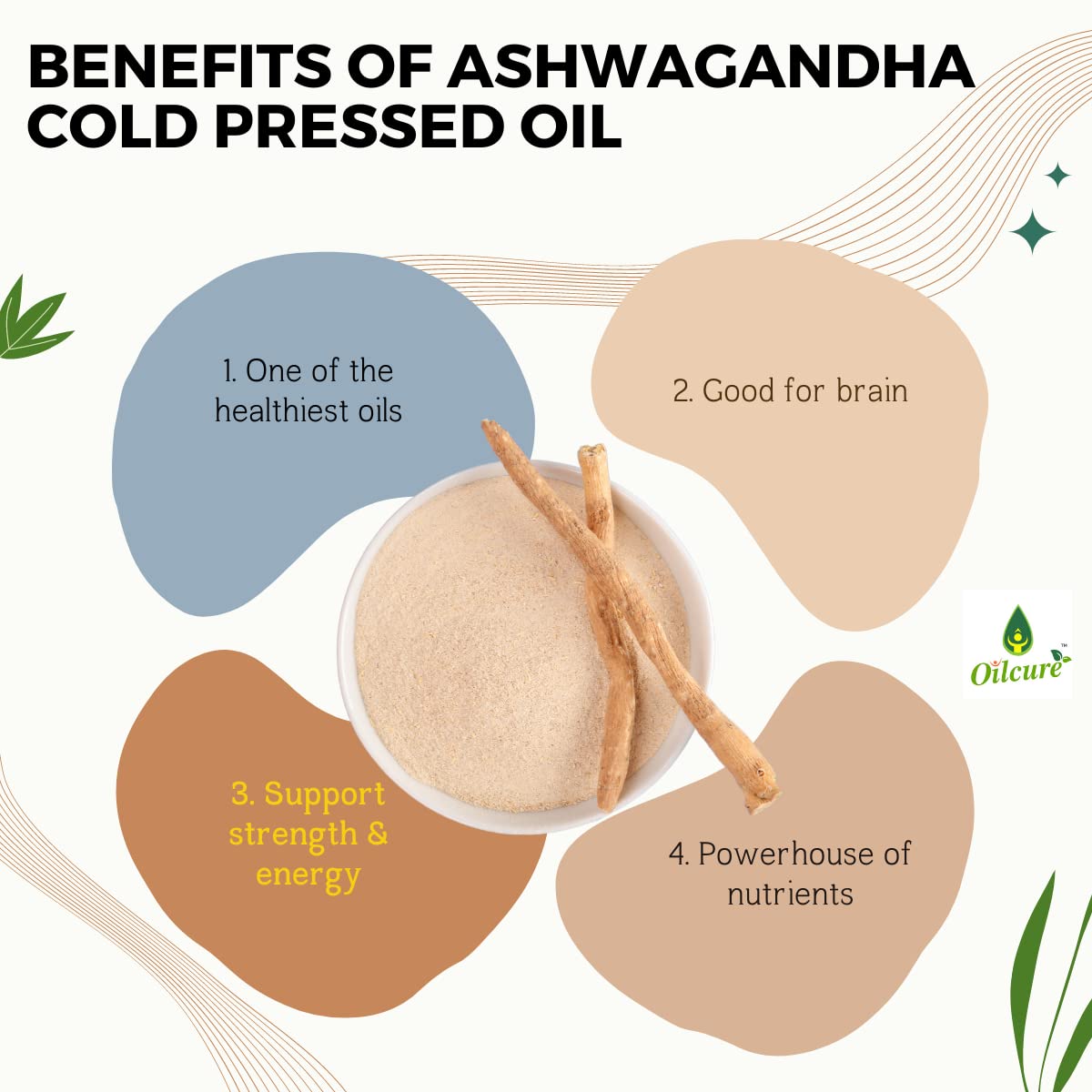 Oilcure Ashwagandha Seed Oil Edible