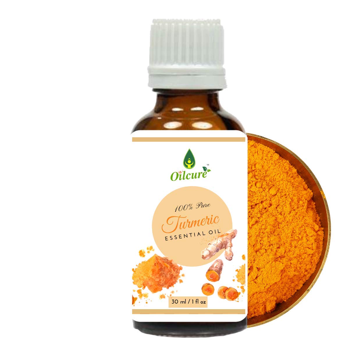 Oilcure Turmeric Essential Oil | 30 ml | Pure | Undiluted
