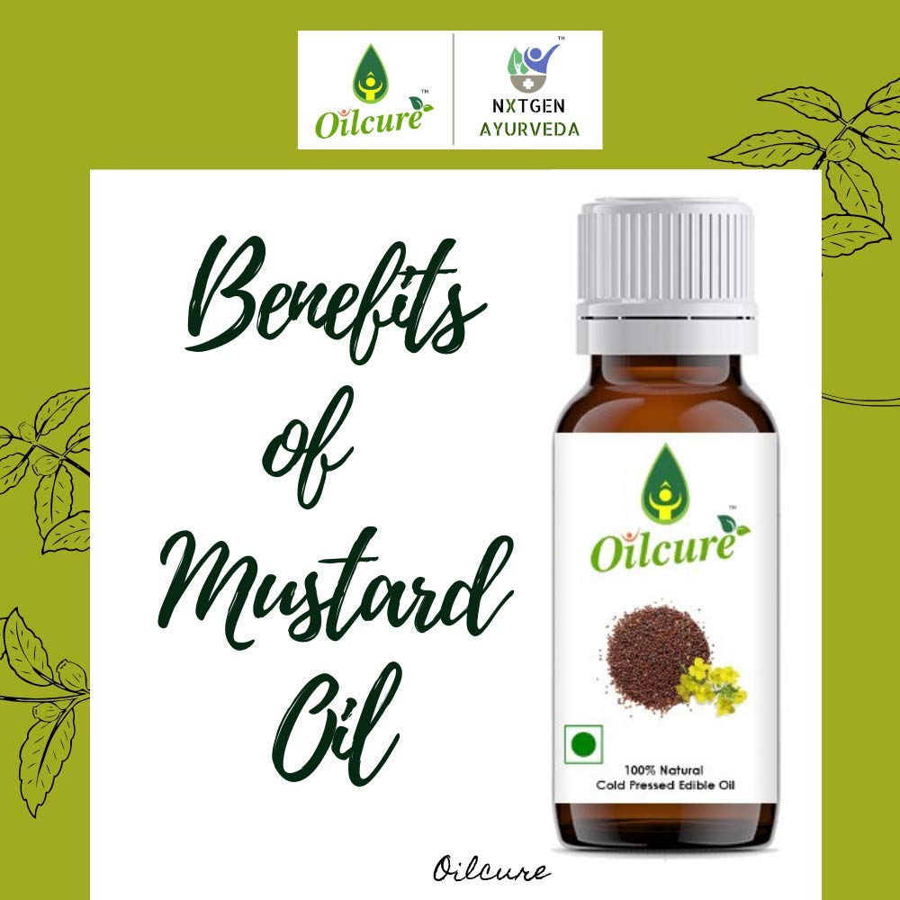 Oilcure Mustard Oil Cold Pressed- 500 ml