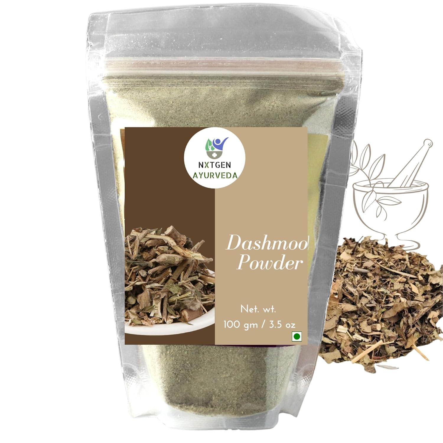 Nxtgen Ayurveda Dashmool Powder | 100g | Dasamoola | Kwath