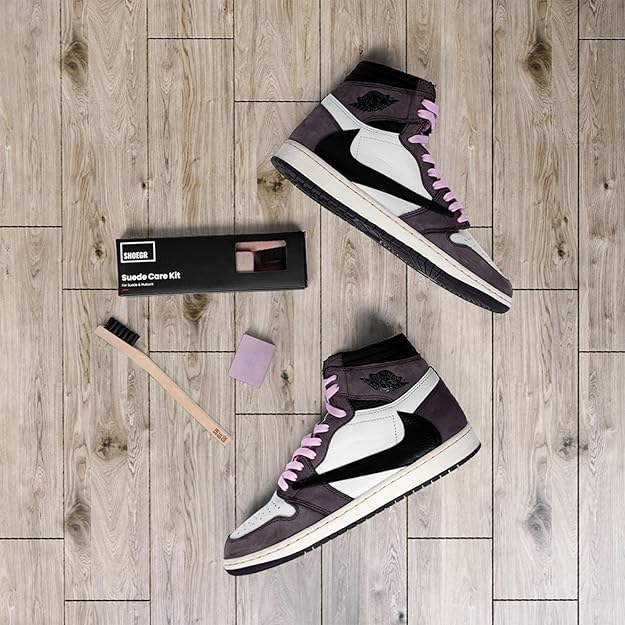 SHOEGR Suede Shoe Cleaning Kit Suitable for Suede, Nubuck & Leather