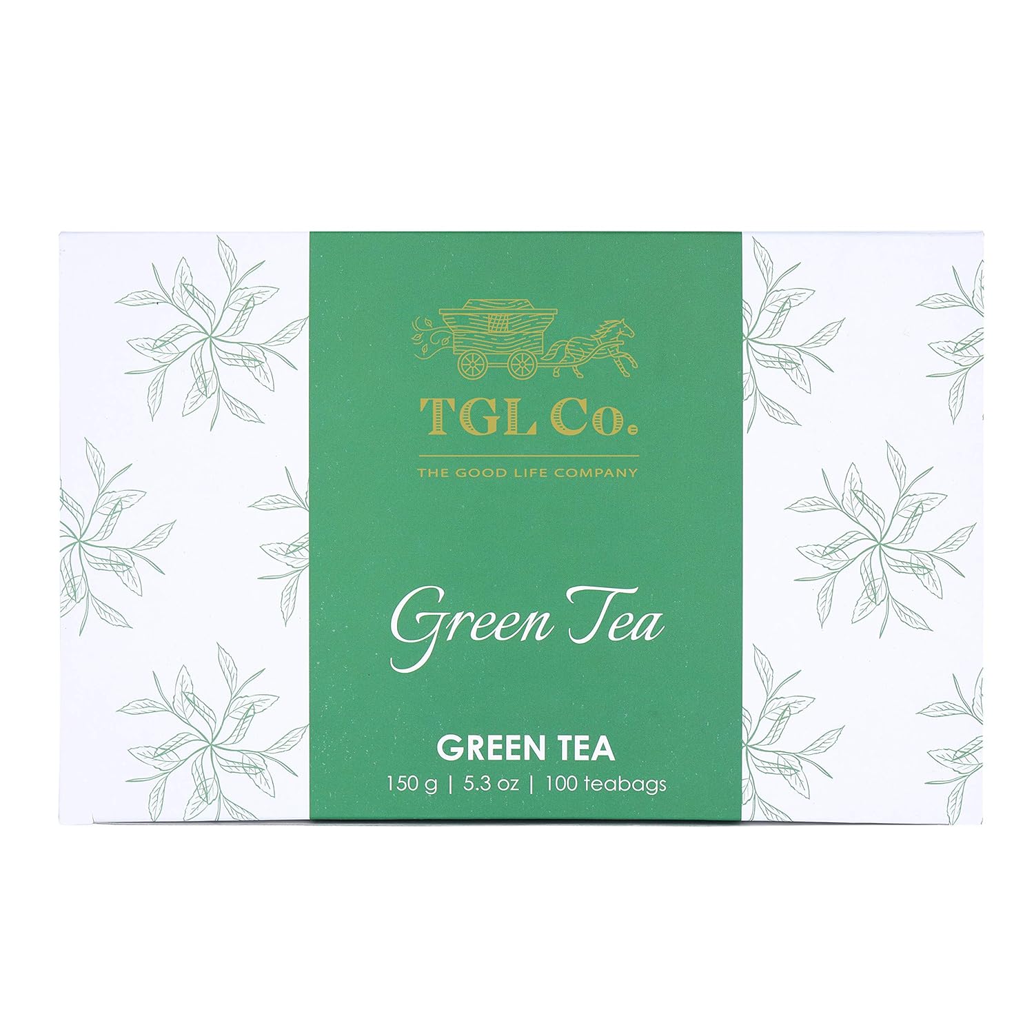 Organic Green Dust Tea  (100 Tea Bags)