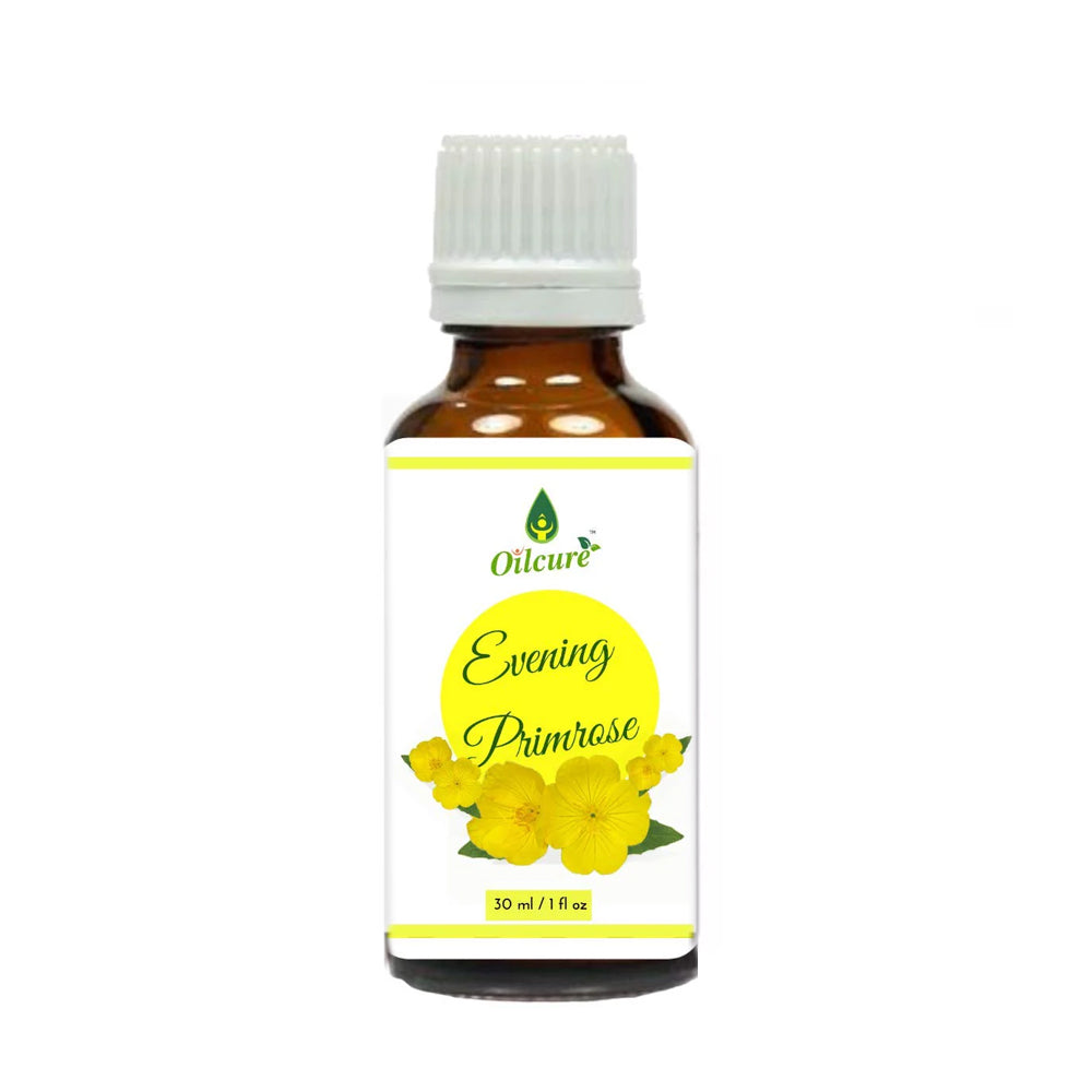 Oilcure Evening Primrose Oil | 30 ml | Therapeutic Grade | Carrier Oil