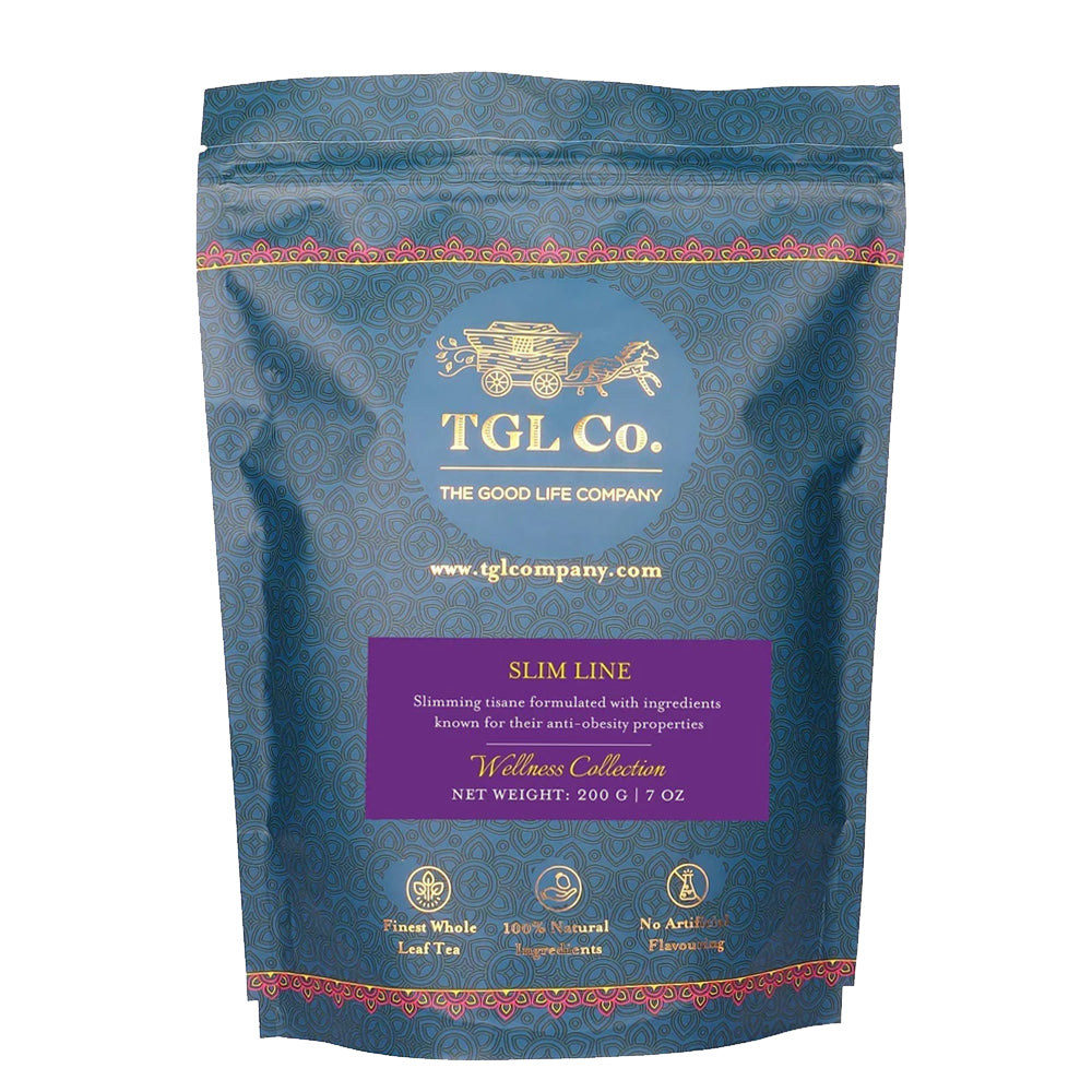 Slim Line Green Tea Bags / Loose Leaf (200 Gm)