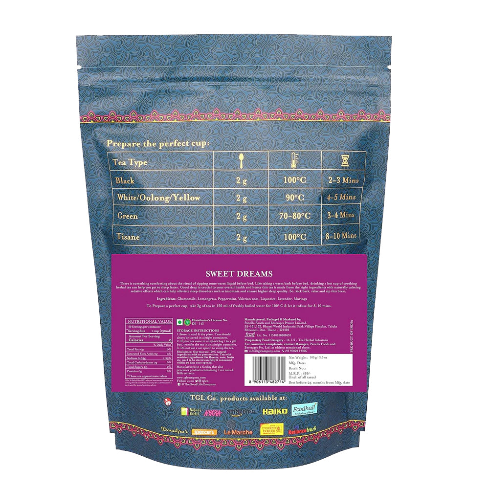 Sweet Dreams Tea Loose Leaf (100 Gm)