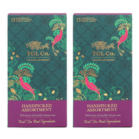 Handpicked Assortments Tea Bags Box - Assorted Tea Bags Box (16 Tea Bags) Pack of 2