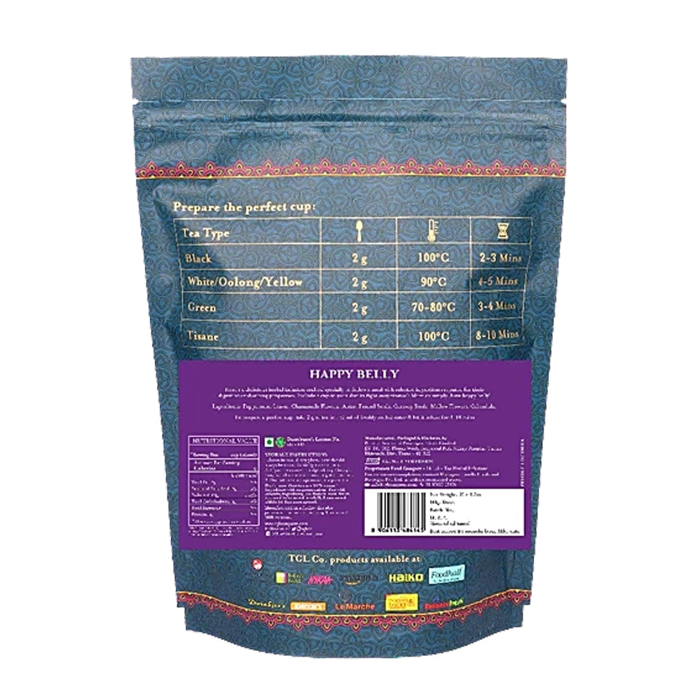 Happy Belly Green Tea - Bags / Loose Leaf (200 Gm)