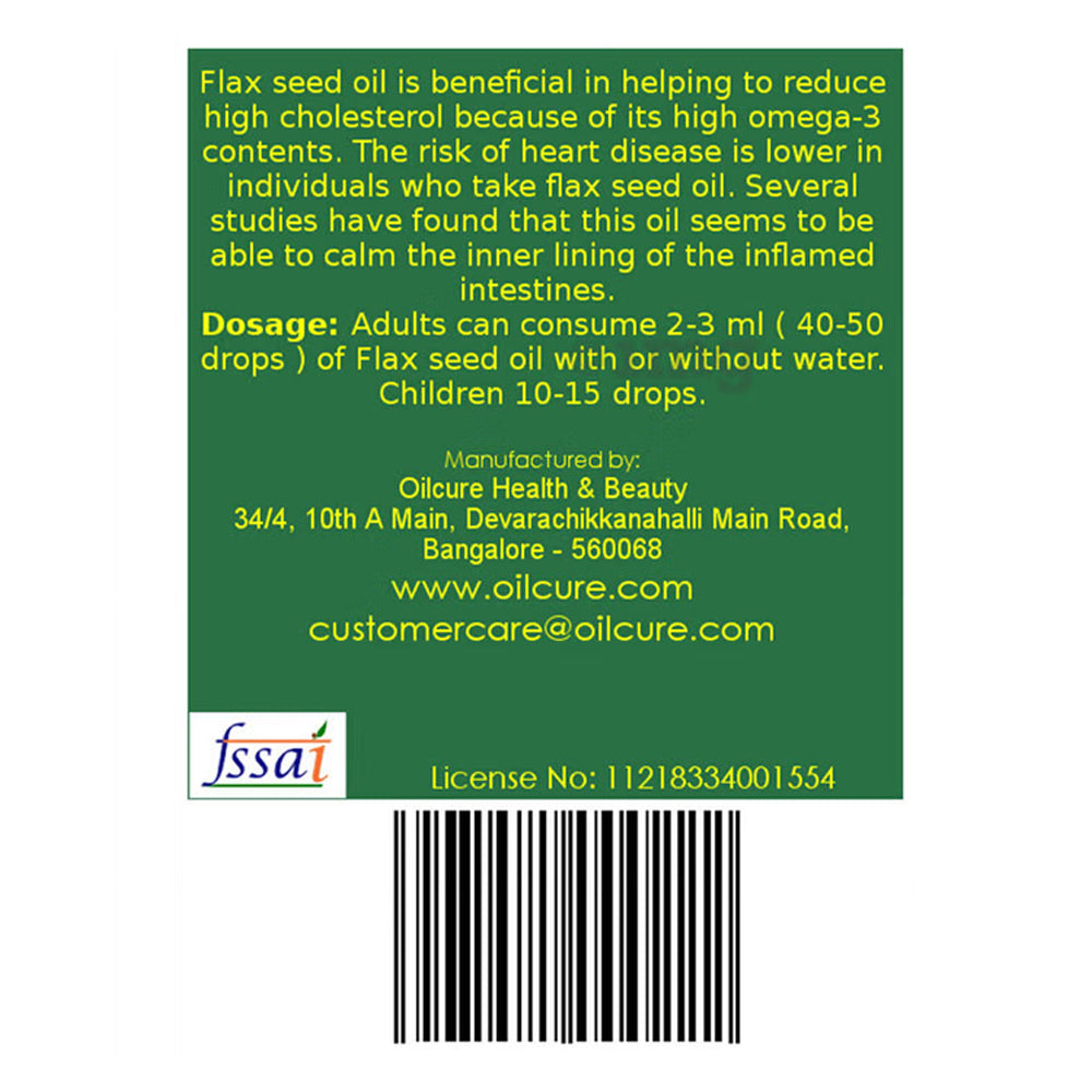 Oilcure Flax Seed Oil