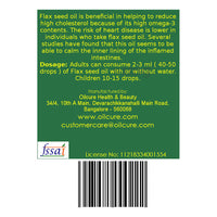 Oilcure Flax Seed Oil