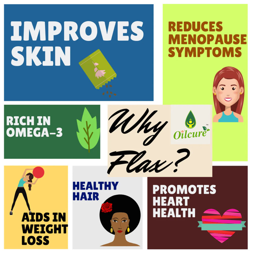 Oilcure Flax Seed Oil