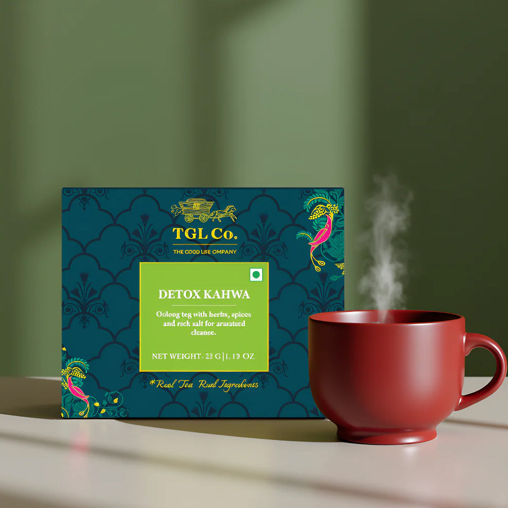 Detox Kahwa Oolong Tea Bags / Loose Tea (16 Tea Bags)