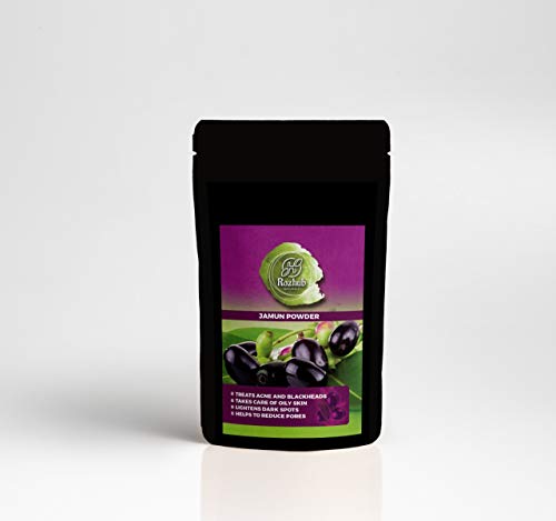 Rozhub Naturals Jamun Powder For Pimple Free Clear Skin, Silky Hair - 100 Gm