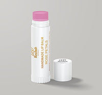 Rozhub Naturals Handmade Vegan Lip Balm for Dry, Chapped lips, Paraben & Sulphate Free (Rose Petal - 5g Tube)