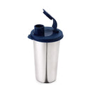 SOPL-OLIVEWARE Fancy Stainless Steel Tumbler with Lid (Blue)