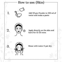 Rozhub Naturals Multani Mitti Powder For Pimple Free Clear Skin, Silky Hair, 100 Gm