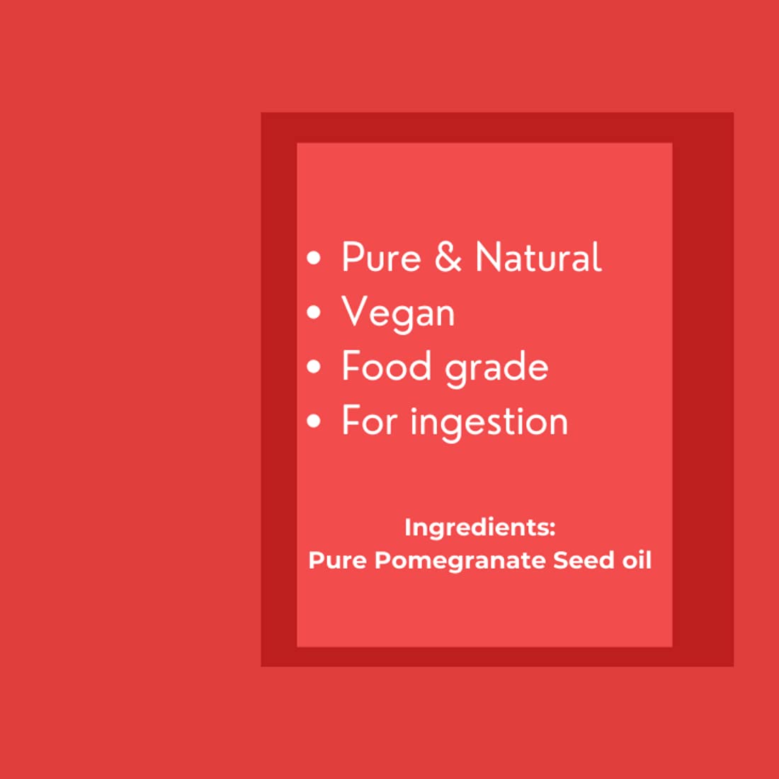 Oilcure Pomegranate Oil | 30 ml | Cold Pressed