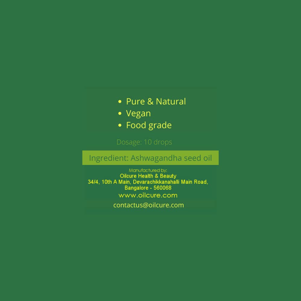 Oilcure Ashwagandha Seed Oil Edible