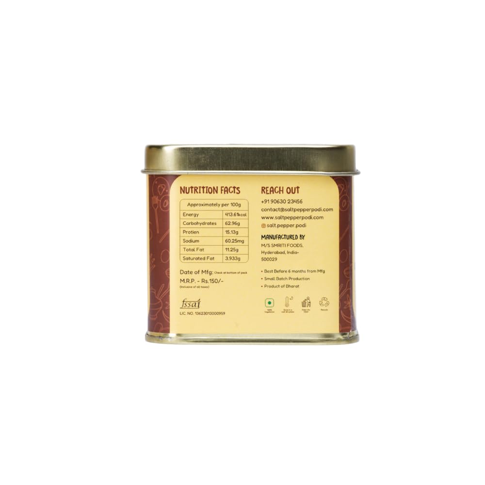 Salt Pepper Podi | MM Magic Podi | Home Made - 100g