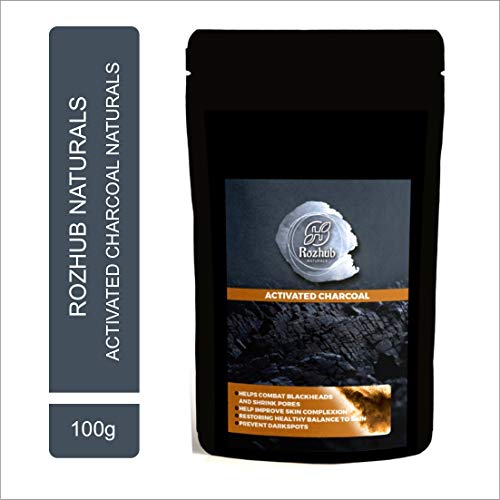 Rozhub Naturals Activated Charcoal Powder, 100 Gm