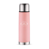 SOPL-OLIVEWARE Spyker Vacuum Double Wall Flask Bottle, Stainless Steel (500ml), Hot & Cold, Insulated Bottle, Fit for Indoor & Outdoors - Pink
