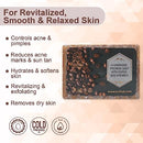 Rozhub Naturals Coffee Handmade Soaps - Energizing and Exfoliating - 100 Gm (Pack of 4)