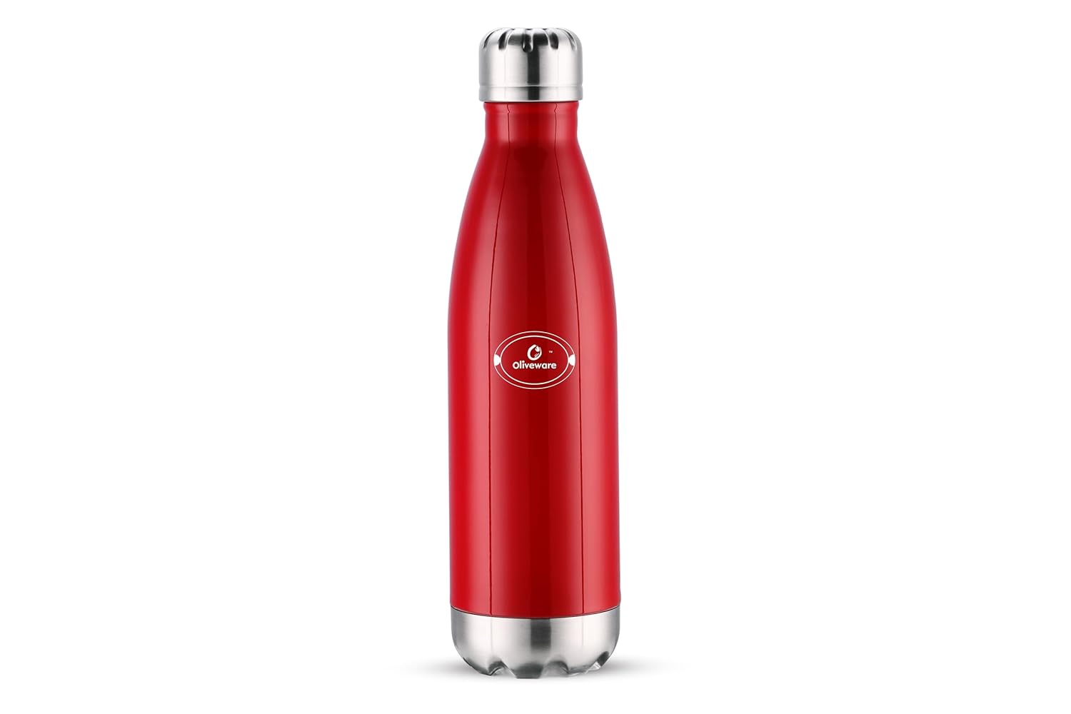 SOPL-OLIVEWARE Camo Vacuum Double Wall Bottle, Stainless Steel (750ml), Hot & Cold, Insulated Bottle, Fit for Indoor & Outdoors - Red