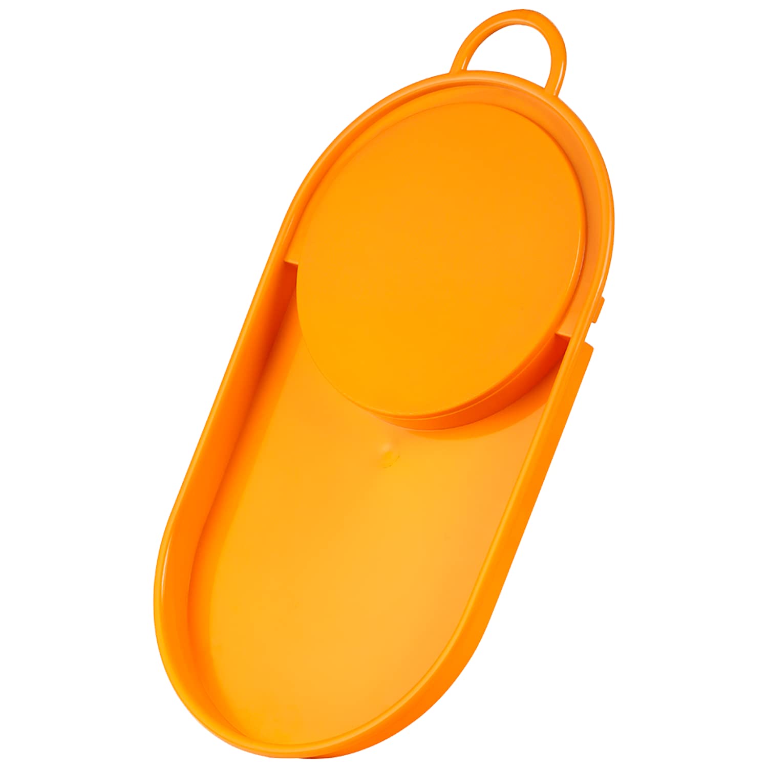 Oliveware Clap Chopping Board with Tray, BPA Free, for Meats, Salads & Fruits, Easy to Use & Clean - (Yellow)