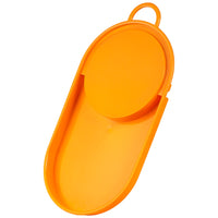 Oliveware Clap Chopping Board with Tray, BPA Free, for Meats, Salads & Fruits, Easy to Use & Clean - (Yellow)