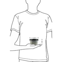 Oliveware Modular Storage Containers, BPA Free, For Pulses, Rice, Dal, Atta & Flour, Set of 6 (4x1800ml, 2x180ml) - Black