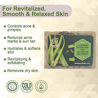 Rozhub Naturals Aloe Vera & Basil Handmade Soaps, 100 Gm (Pack Of 4)