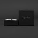 Silver Atticus Kada Stainless Steel Openable Oval Kada Bracelet | Waterproof, Anti-tarnish, Rust-free, Skin friendly | 8 mm Bracelets for Men Bracelet