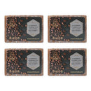 Rozhub Naturals Coffee Handmade Soaps - Energizing and Exfoliating - 100 Gm (Pack of 4)
