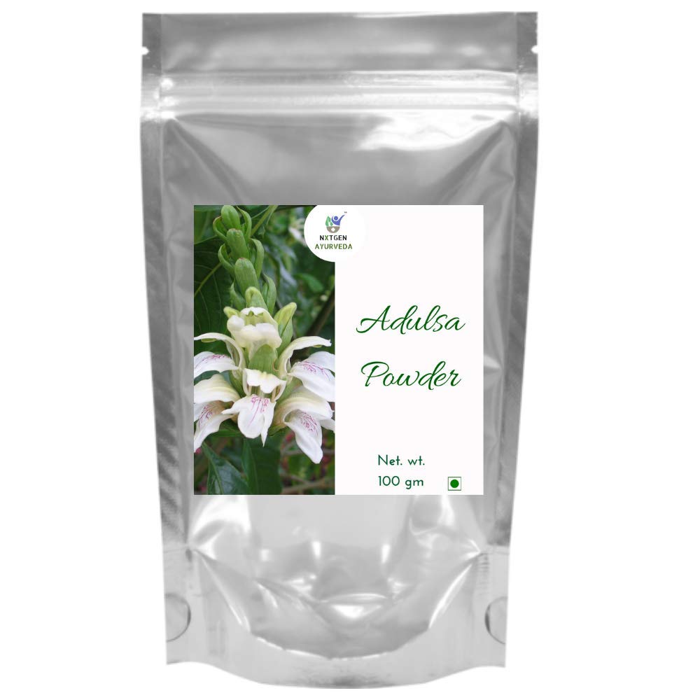 Nxtgen Ayurveda Adulsa Powder | Vasaka | Adusa | Adhatoda Vasica - 100g