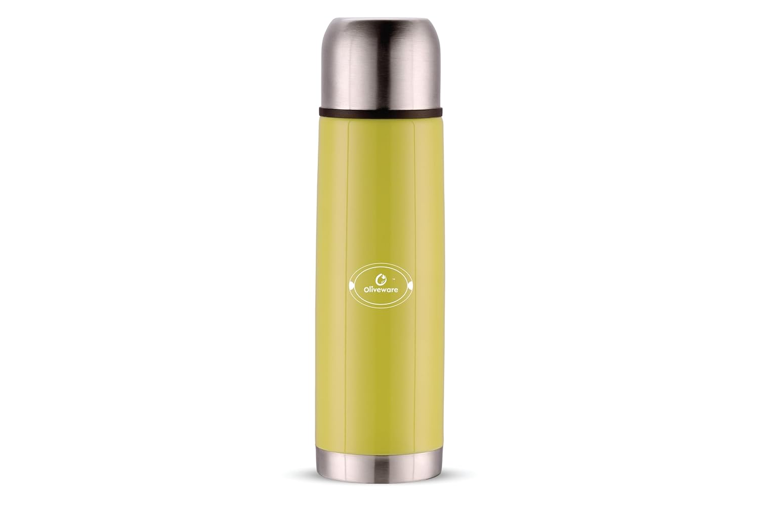 SOPL-OLIVEWARE Spyker Vacuum Double Wall Flask Bottle, Stainless Steel (500ml), Hot & Cold, Insulated Bottle, Fit for Indoor & Outdoors - Green