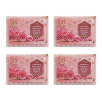 Rozhub Naturals Rose Handmade Natural Soap - Soothing and Relaxing Soap for Sensitive Skin, 100 Gm (Pack Of 4)
