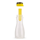 Oliveware Infuser Yellow Jug with 1000 ml, BPA Free Plastic, Removable Core & Lid, Dishwasher & Fridge Safe