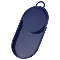 Oliveware Clap Chopping Board with Tray, BPA Free, for Meats, Salads & Fruits, Easy to Use & Clean - (Blue)