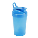 oliveware Smart and Fit Blue Gym Shaker with 100% Leal Proof Guarantee, BPA Free Plastic, Ideal for Protein, Set of 1-500 ml