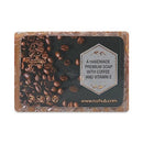 Rozhub Naturals Coffee Handmade Soaps - Energizing and Exfoliating - 100 Gm (Pack of 4)